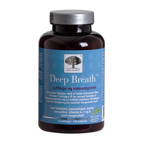 Deep Breath Luftveje og Immunsystem 180 tabletter